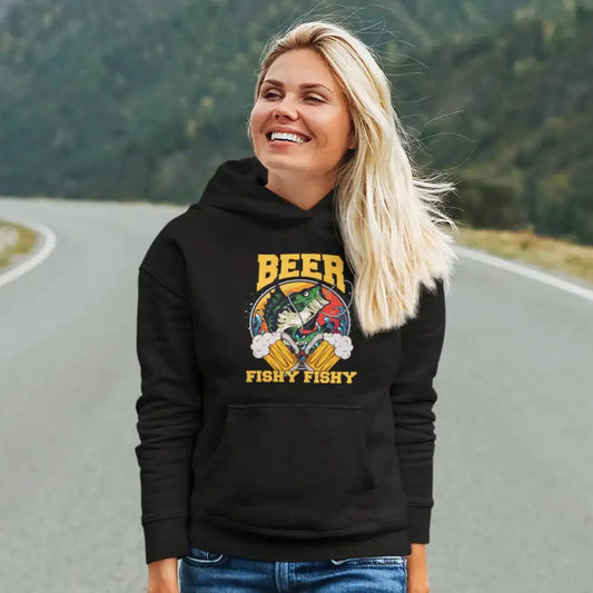 Beer Fishy Fishy 2 Women Hoodie