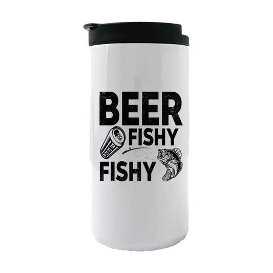 Beer Fishy Fishy 14oz Insulated Coffee Tumbler